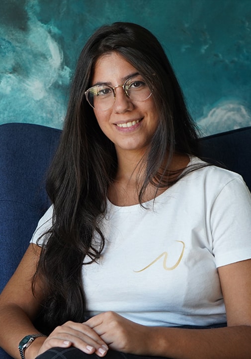 foto di giulia stabile psicologa dello studio benessere niva