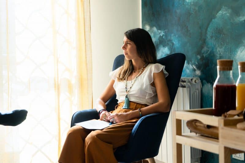 Flavia Romana Pinto psicologa e insegnante Yoga presso lo studio benessere Niva